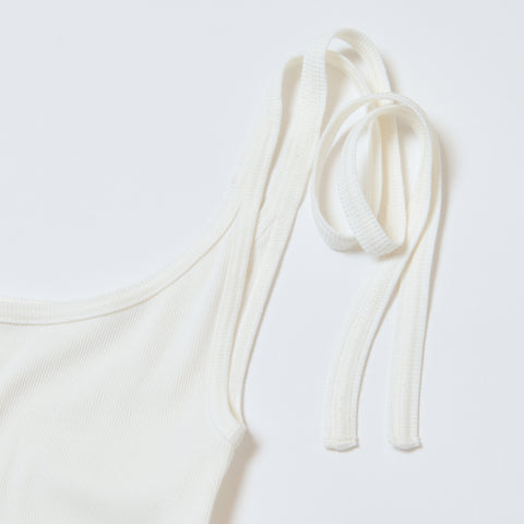 RIBBON CAMI / WHITE