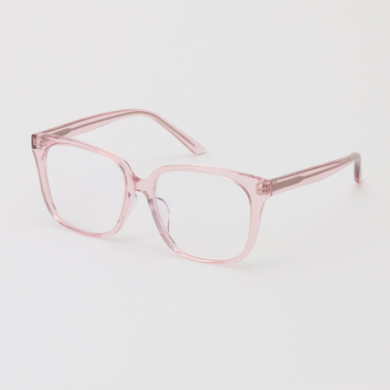 Square eye / CLEAR PINK
