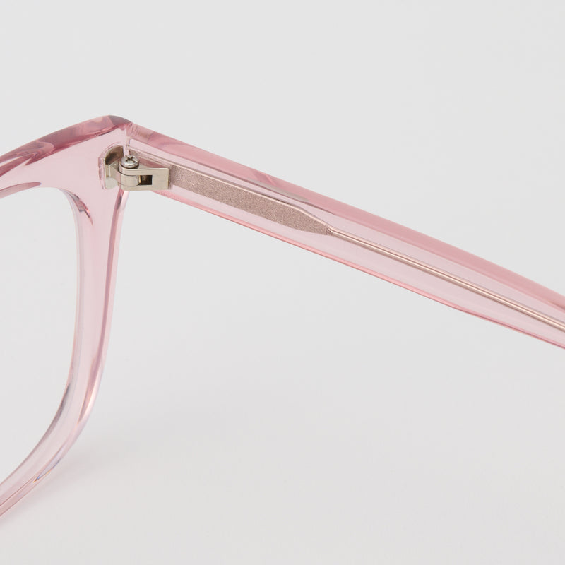 Square eye / CLEAR PINK