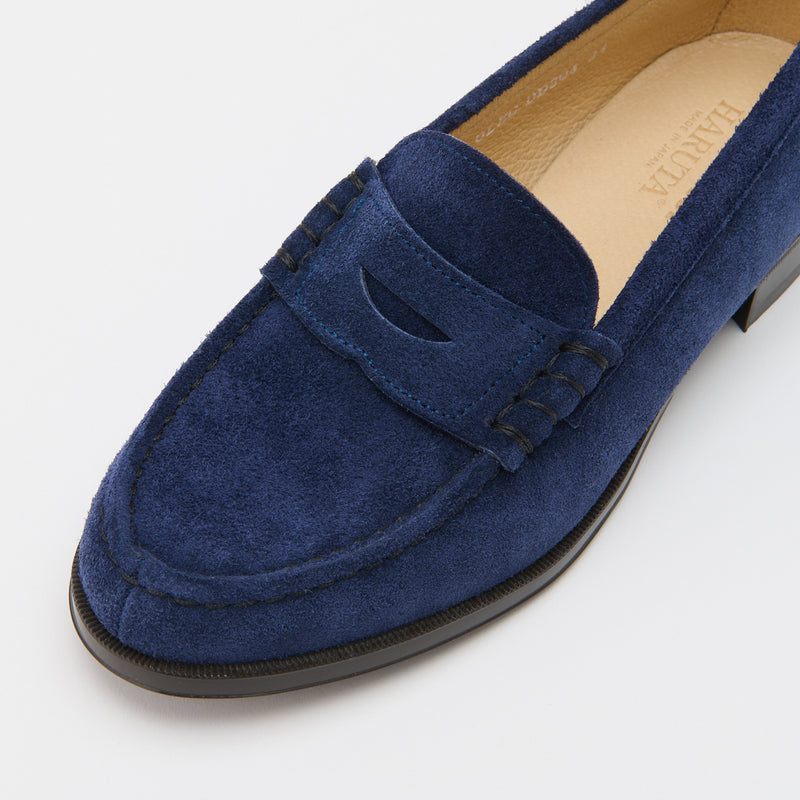 美品 THE SHISHIKUI×HARUTA シシクイ ローファー 24.5 LOAFER / NAVY BLUE – SHISHIKUI