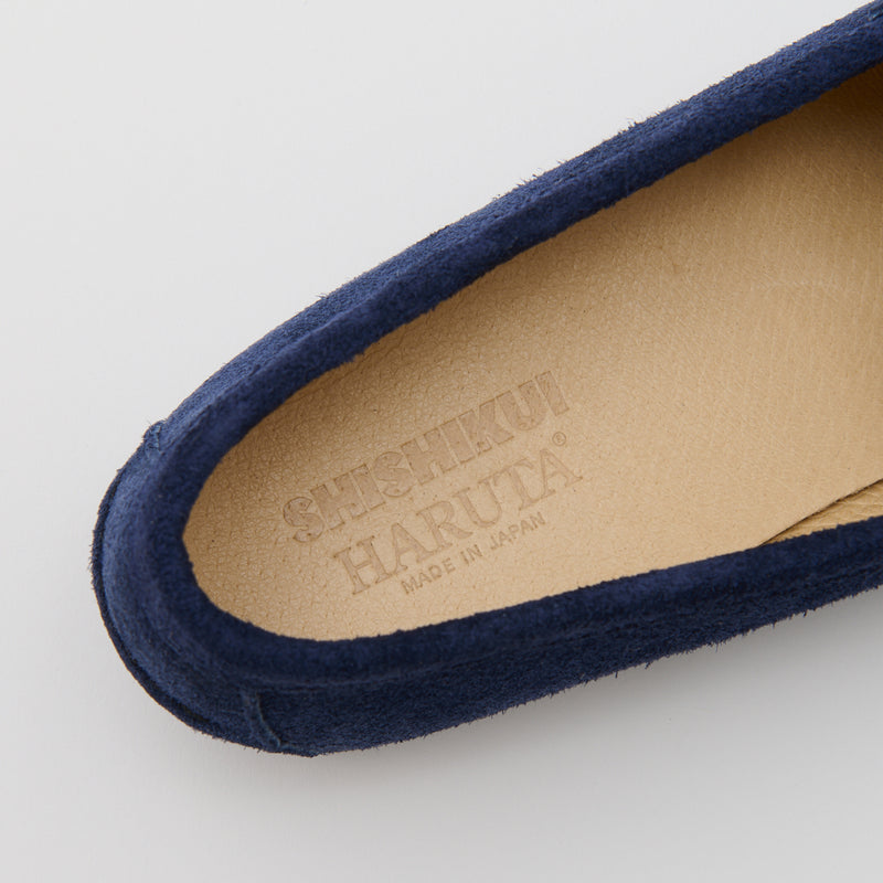 美品 THE SHISHIKUI×HARUTA シシクイ ローファー 24.5 LOAFER / NAVY BLUE – SHISHIKUI