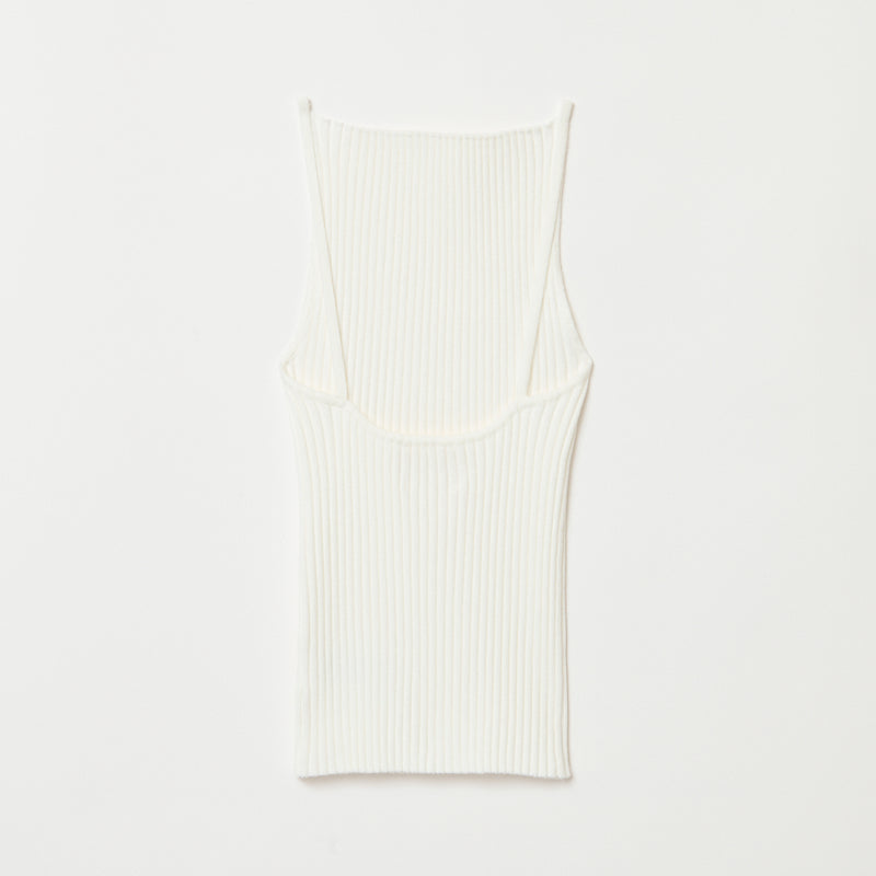 KNIT CAMI / OFF WHITE