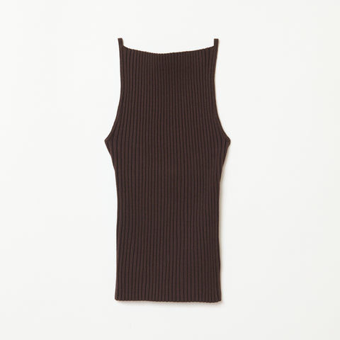 KNIT CAMI / BROWN