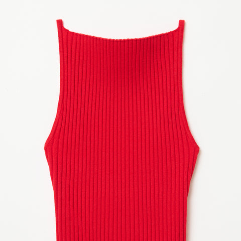 KNIT CAMI / RED