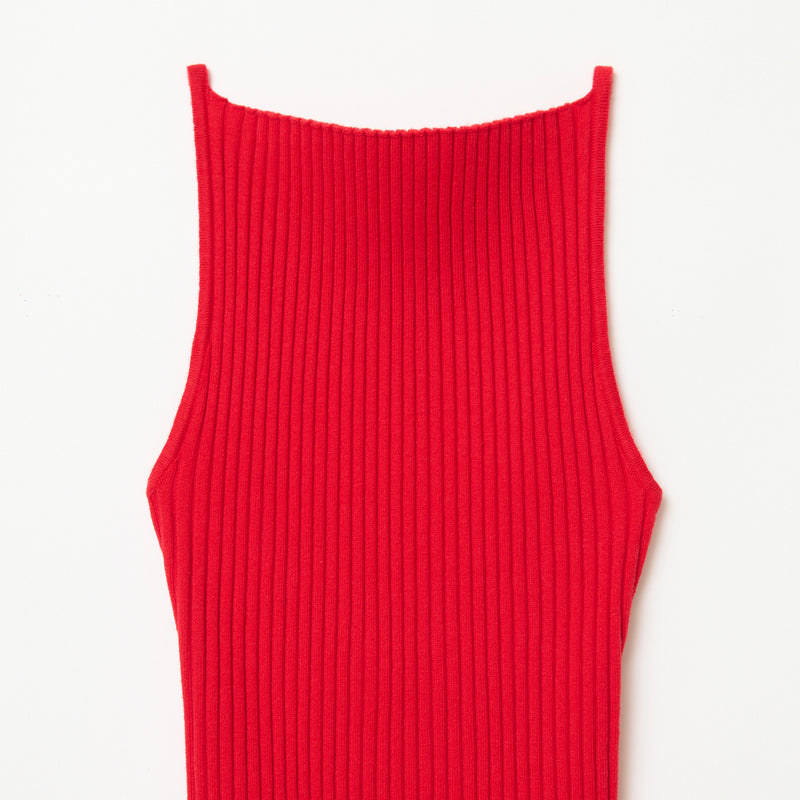 KNIT CAMI / RED