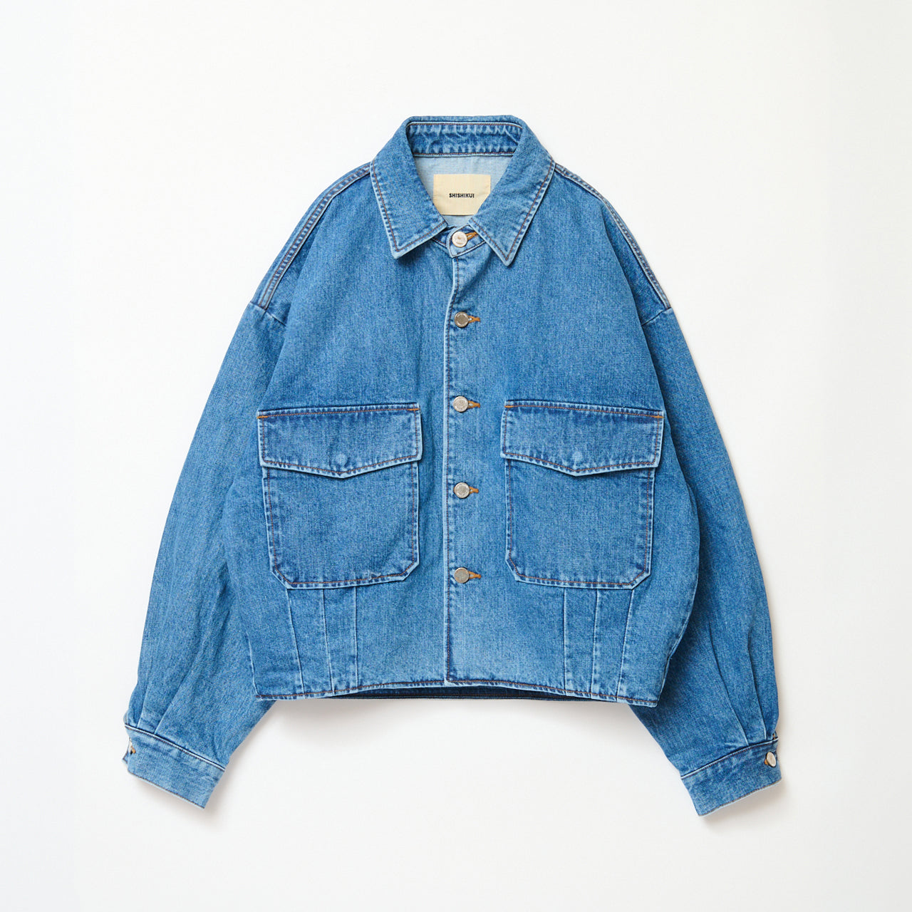 The SHISHIKUIオーバーサイズデニムジャケット THE SHISHIKUI シシクイ Denim Ja オーバーサイズデニム