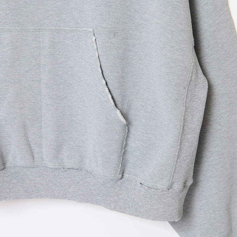 THE SHISHIKUI BRUSHED 白　REMI RELIEFパーカー THE SHISHIKUI BRUSHED 白 REMI RELIEFパーカー BRUSHED