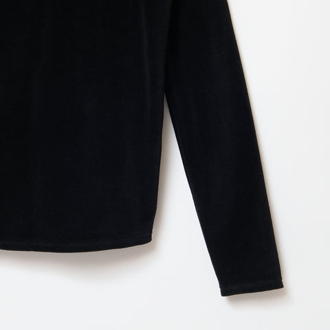 Twist velor / BLACK