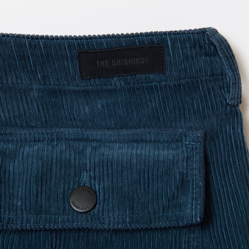 THE SHISHIKUI CORDUROY BAKER navyシシクイ38 CORDUROY BAKER / NAVY – SHISHIKUI