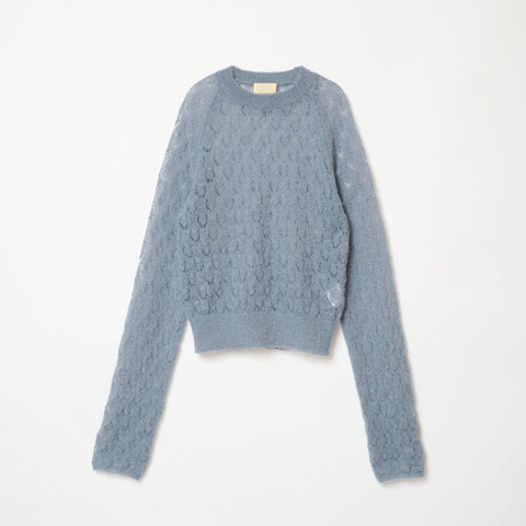 SHISHIKUI ネイビー ニット WEST SHISHIKUI ネイビー ニット WEST