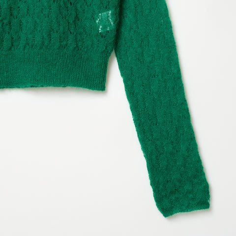 THE SHISHIKUI ニットライトグリーンシシクイ長袖 