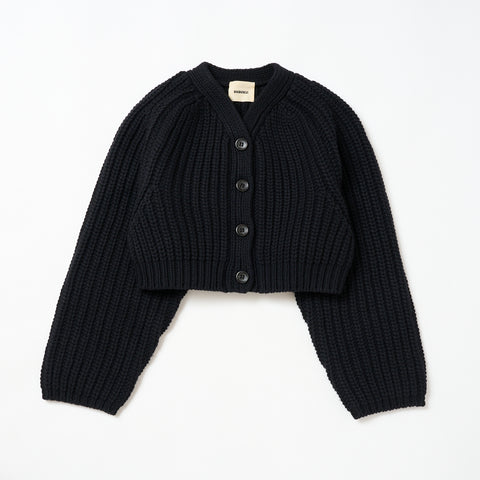 THE SHISHIKUI 2023AWカーディガンミックス BLACK cardi a / BLACK THE SHISHIKUI 2023AWカーディガンミックス BLACK cardi a / BLACK