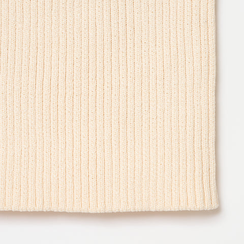 RIBB TOP / OFF WHITE