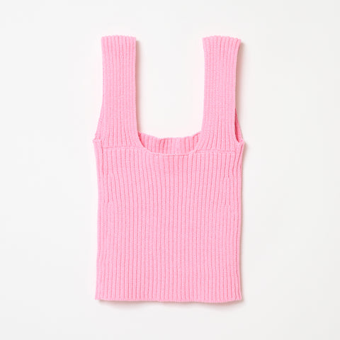 RIBB TOP / PINK