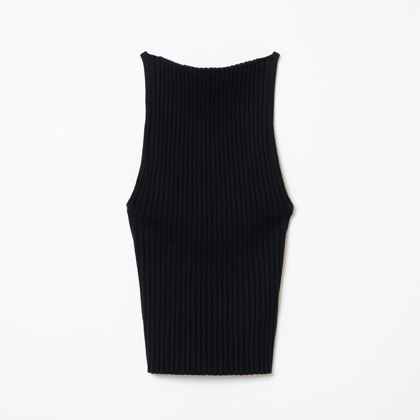 【新品未使用】SHISHIKUI（シシクイ）KNIT CAMI / NAVY knit cami S / BLACK – SHISHIKUI