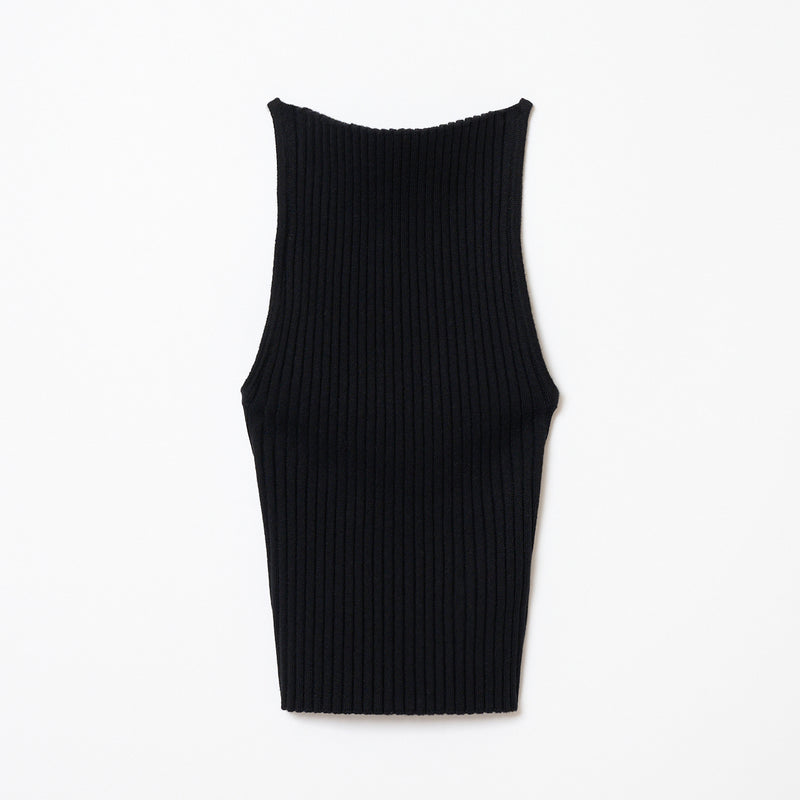 knit cami S / BLACK