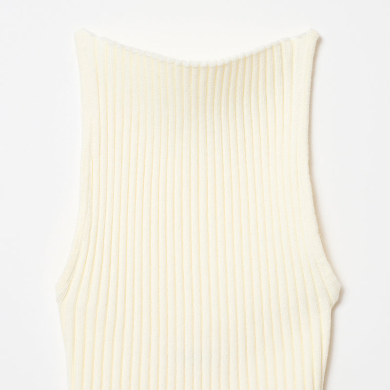 knit cami S / OFF WHITE