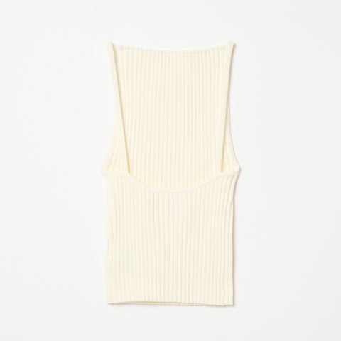 knit cami S / OFF WHITE – SHISHIKUI