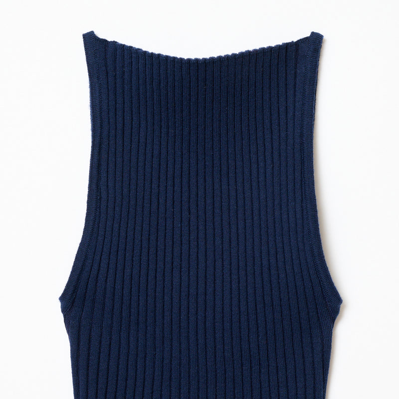 knit cami S / NAVY