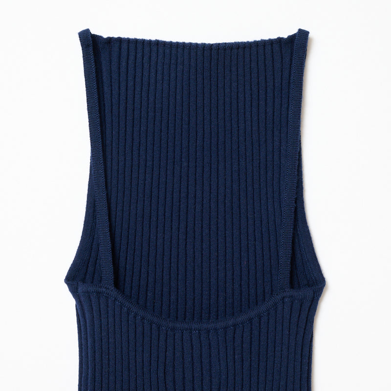 knit cami S / NAVY