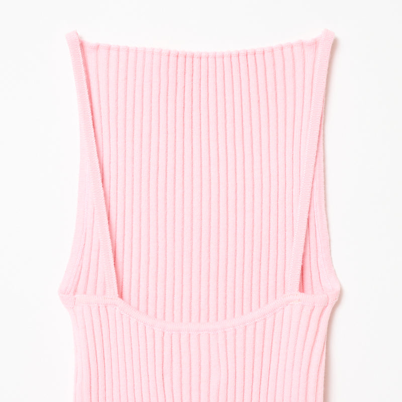 knit cami S / P.PINK
