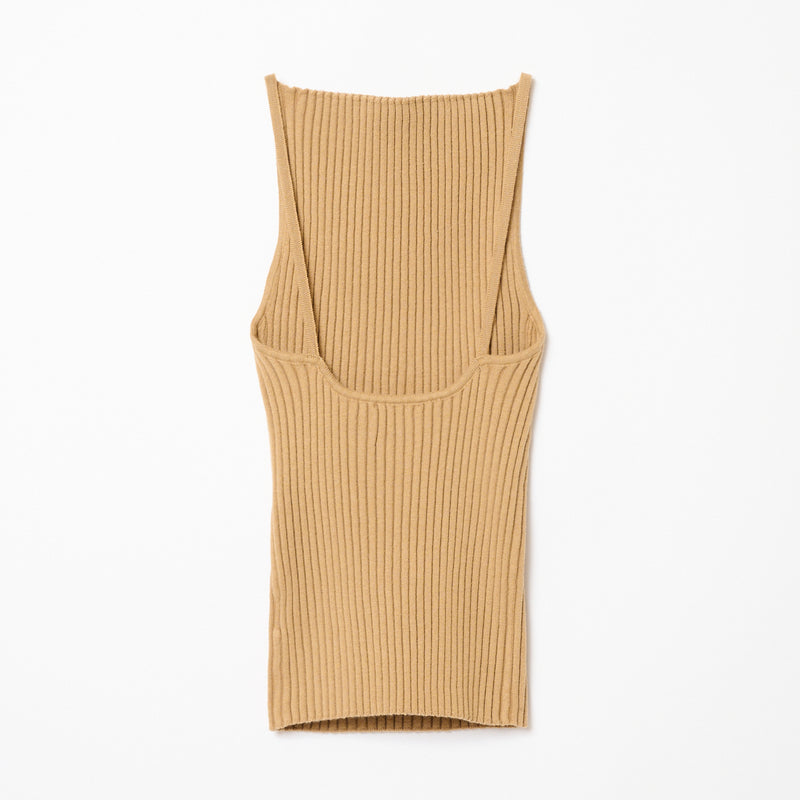 KNIT CAMI / L.BROWN