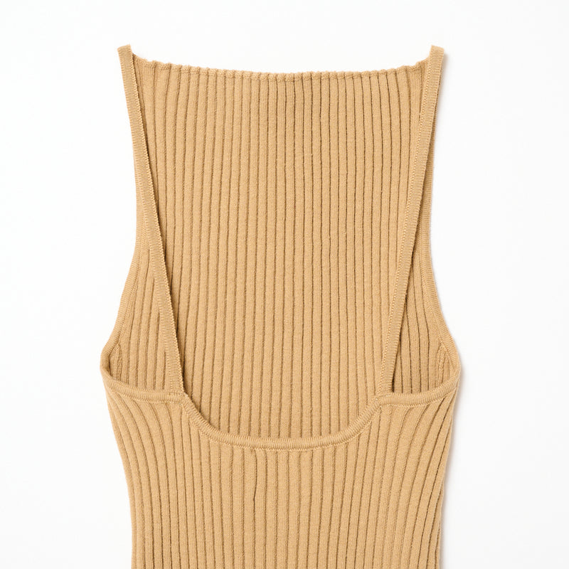 KNIT CAMI / L.BROWN