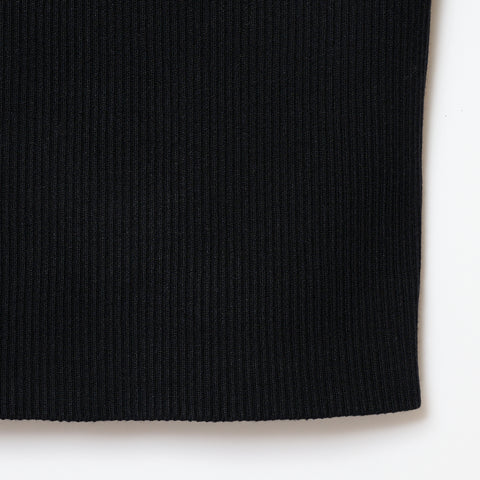 FRILLS TOP / BLACK