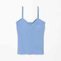 FRILLS TOP / SAX BLUE