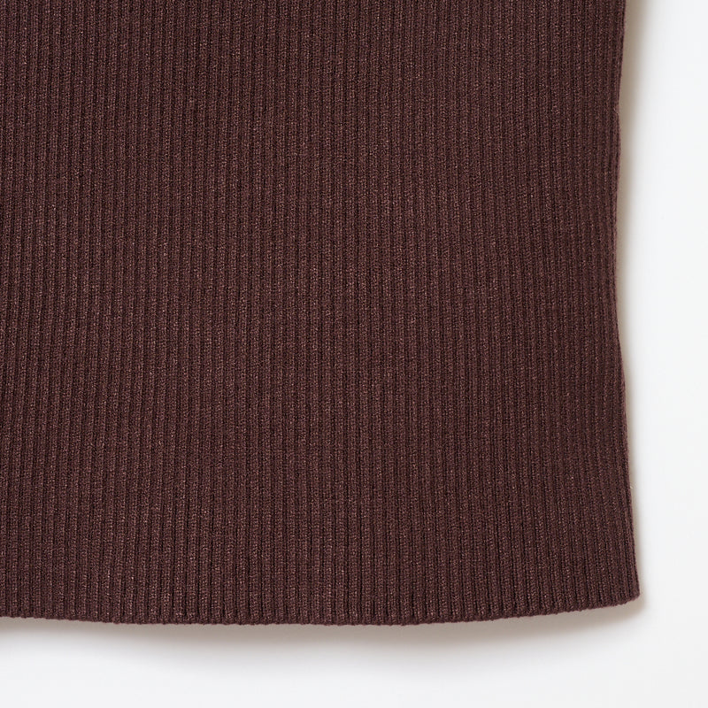 FRILLS TOP / D.BROWN
