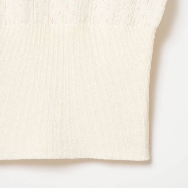 eyelet / OFF WHITE