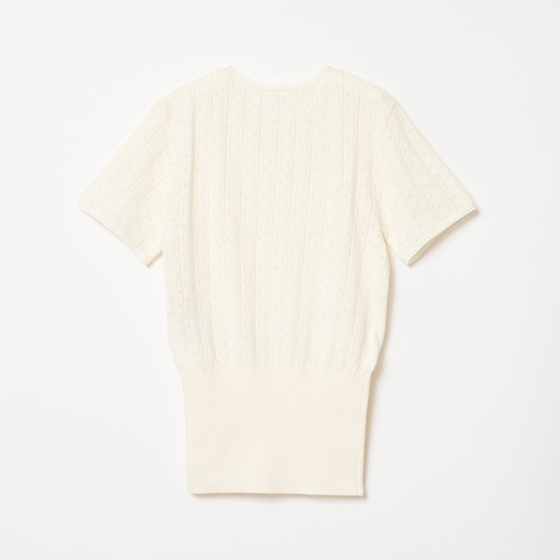 eyelet / OFF WHITE
