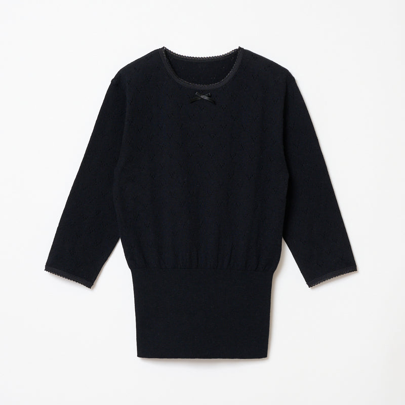 eyelet ha / BLACK