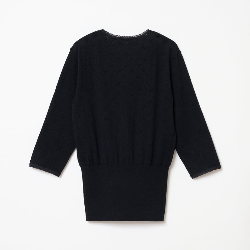 eyelet ha / BLACK