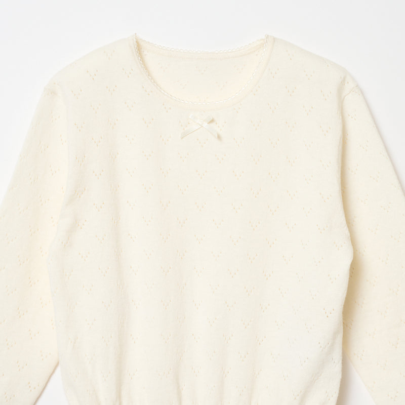 eyelet ha / OFF WHITE