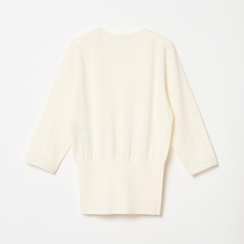 eyelet ha / OFF WHITE