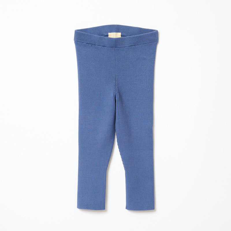 Rib Knit legg l / BLUE – SHISHIKUI