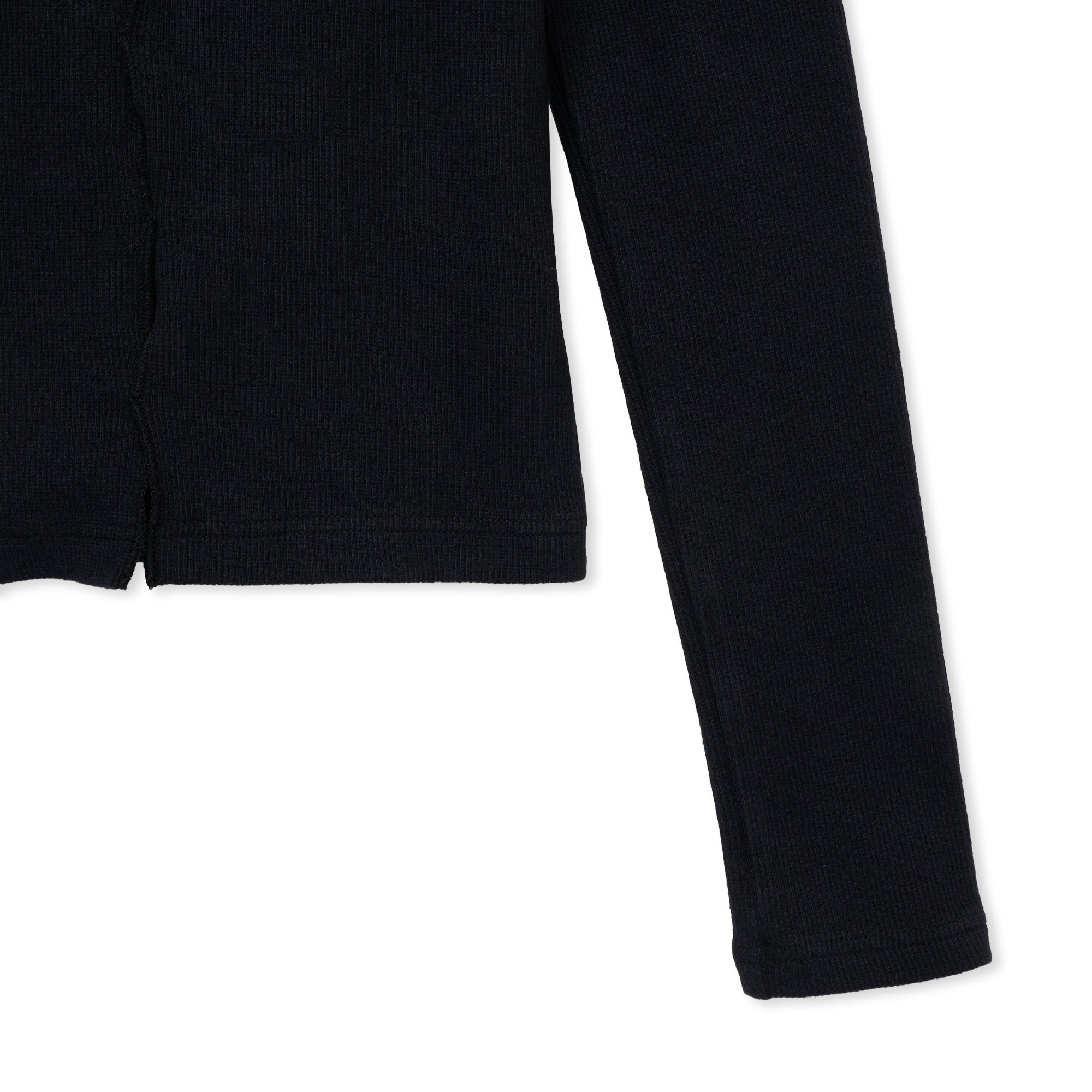 THE SHISHIKUI holed topp カットソー　ブラック holed topp / BLACK – SHISHIKUI