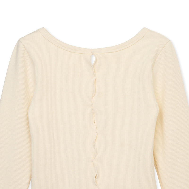 holed topp / WHITE