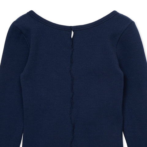 holed topp / NAVY