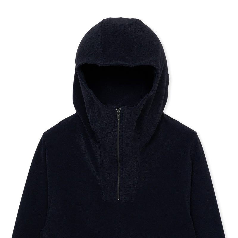 HALF ZIP / BLACK