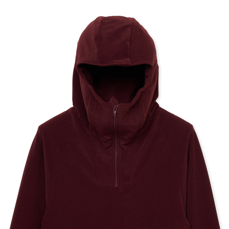 HALF ZIP / BROWN