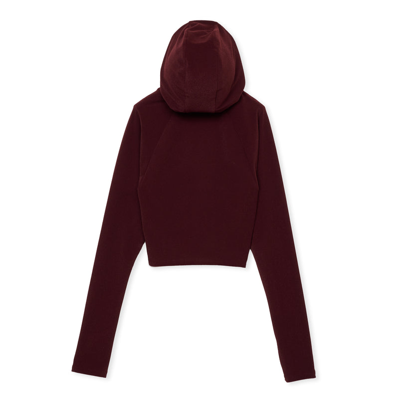 HALF ZIP / BROWN
