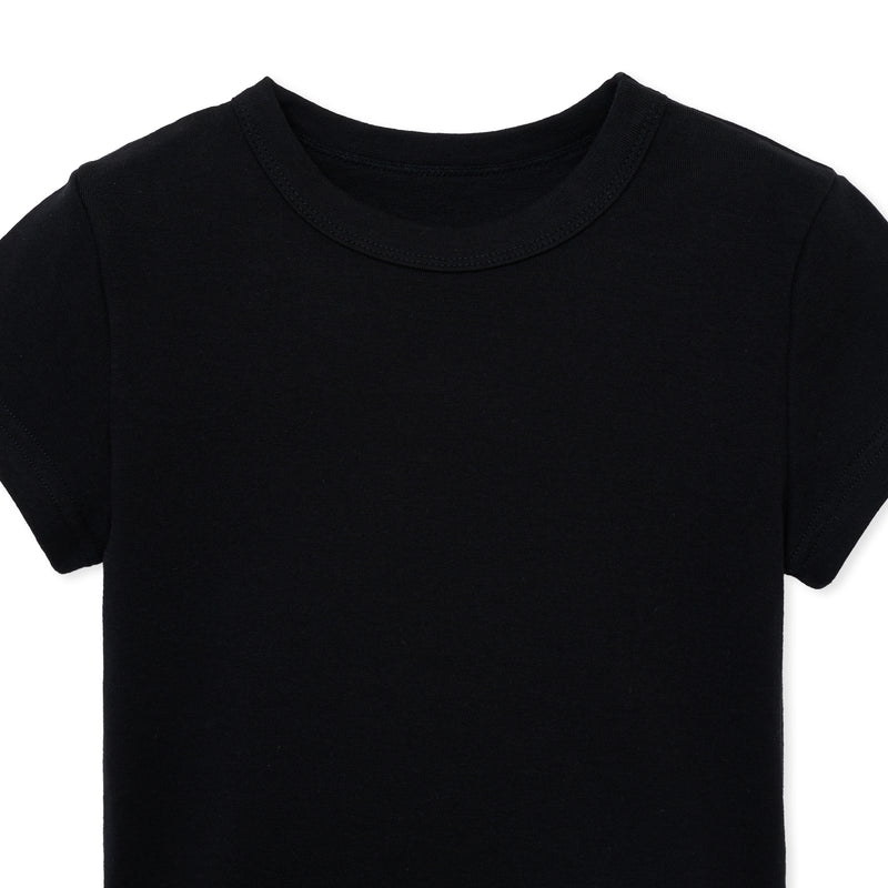 SHISHIKUI tty / OFF 半袖Tシャツ tty / BLACK – SHISHIKUI