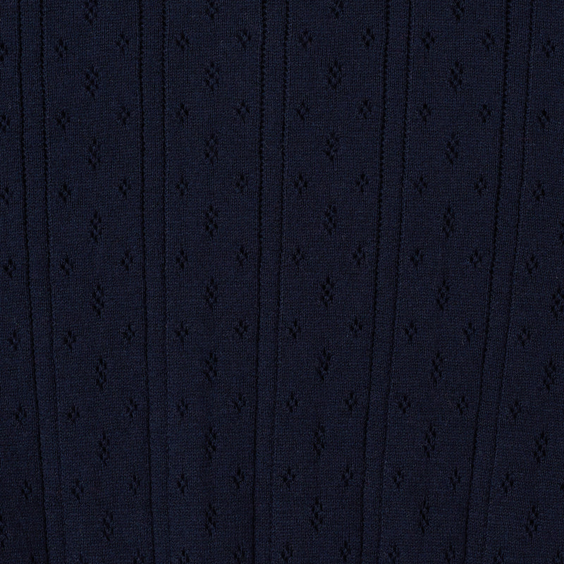 eyelet long / NAVY
