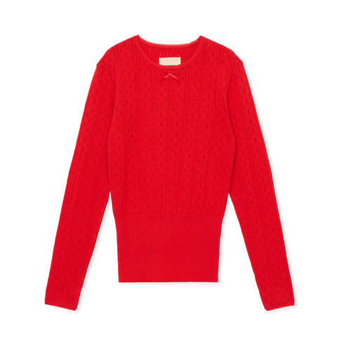 eyelet long / RED