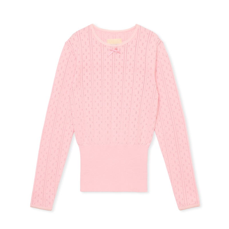 eyelet long / PINK