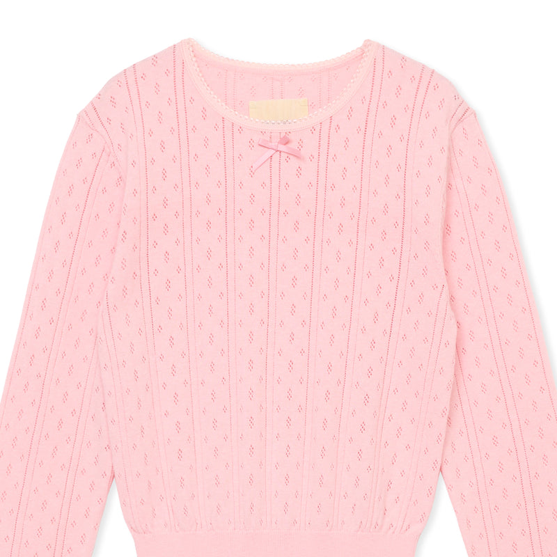 eyelet long / PINK