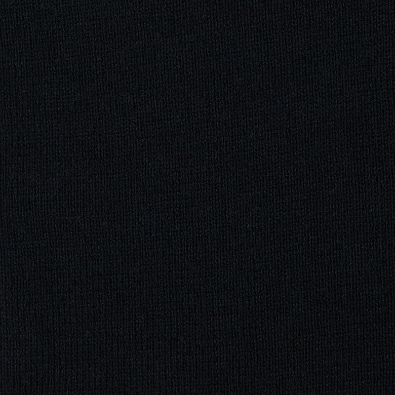 open collar / BLACK