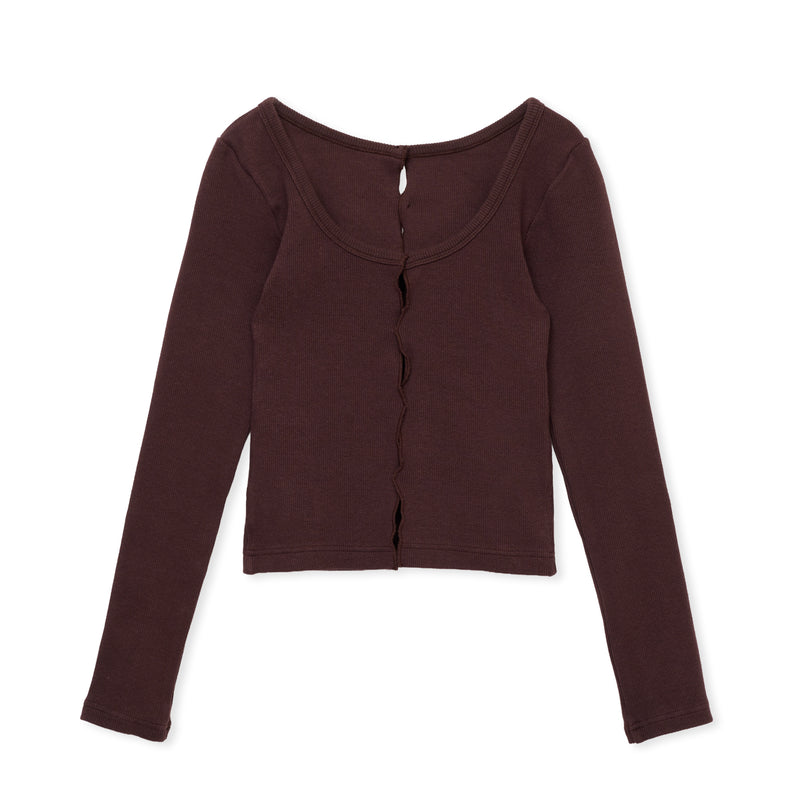 holed topp / D.BROWN